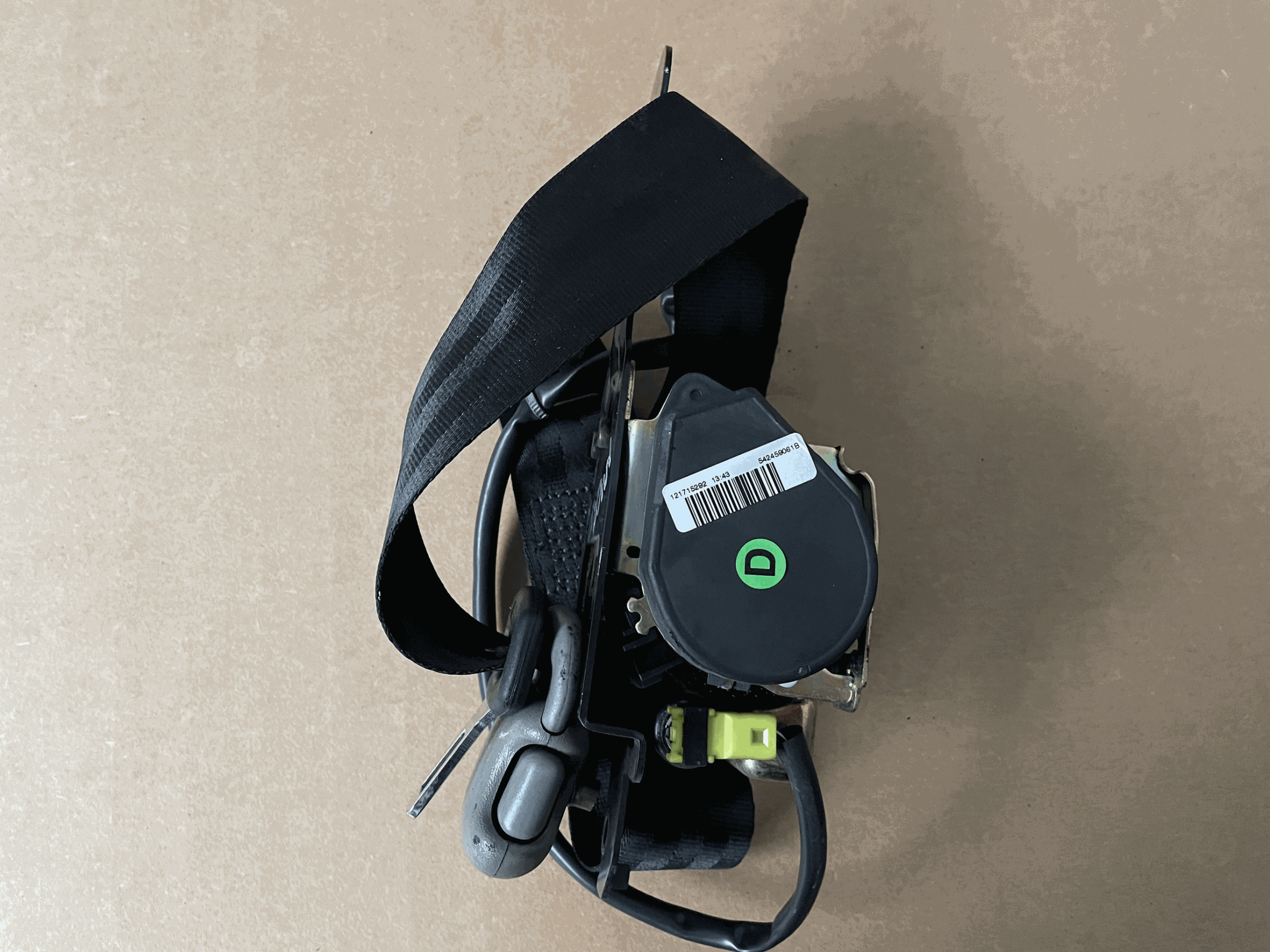 Cintura di sicurezza ant. dx.